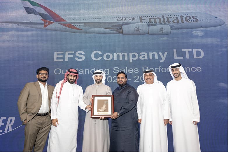 KILFAD / EFS Outstanding Sales Performance Award — Emirates