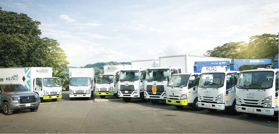 KILFAD Fleet Transport Trucks
