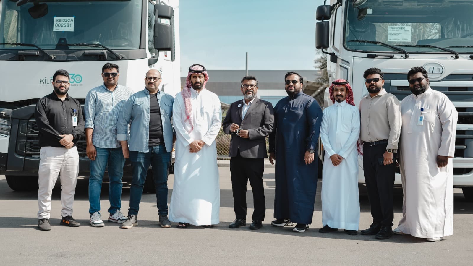 KILFAD Logistics Team with Fleet